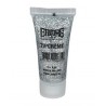 GLITTER GEL PLATA (TUBO 200ML)