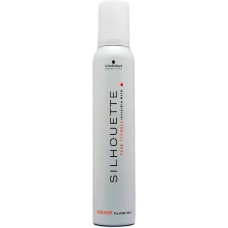 ESPUMA SILHOUETTE FIJACION FLEXIBLE 200ML - 500ML SCHWARZKOPF