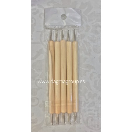 SET DE 5 PUNZONES MADERA - DAGMAGROUP