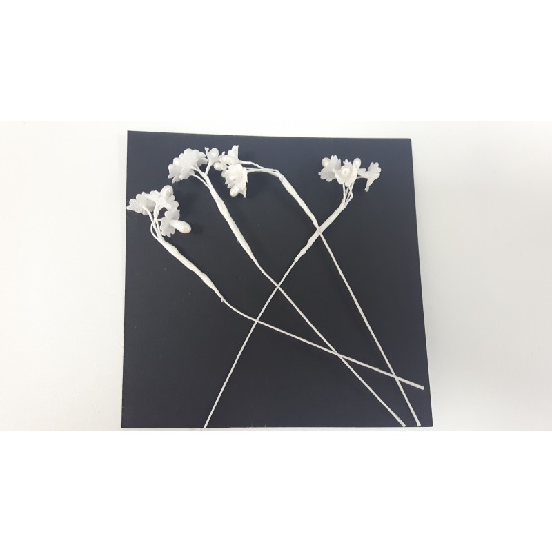 POMO FLOR PF 0013 BLANCO/MARFIL