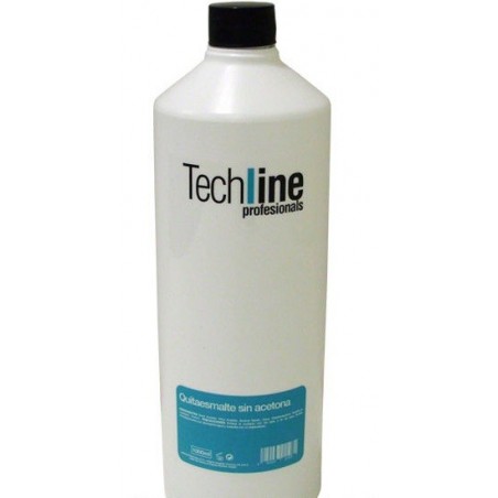 QUITAESMALTE SIN ACETONA TECHLINE 1L