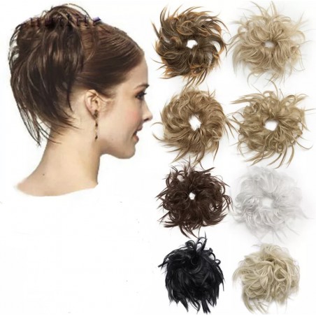 COLETERO DE PELO RIZADO CON GOMA - DAGMAGROUP