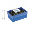 CAJA 300 CLIPS BOLA BRONCE 50 MM