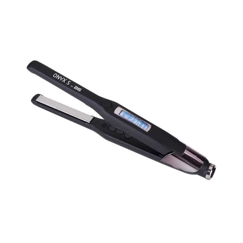 PLANCHA AG ONYX S 230º TITANIO ESTRECHA 12 MM ASUER