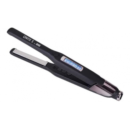 PLANCHA AG ONYX S 230º TITANIO ESTRECHA 12 MM ASUER