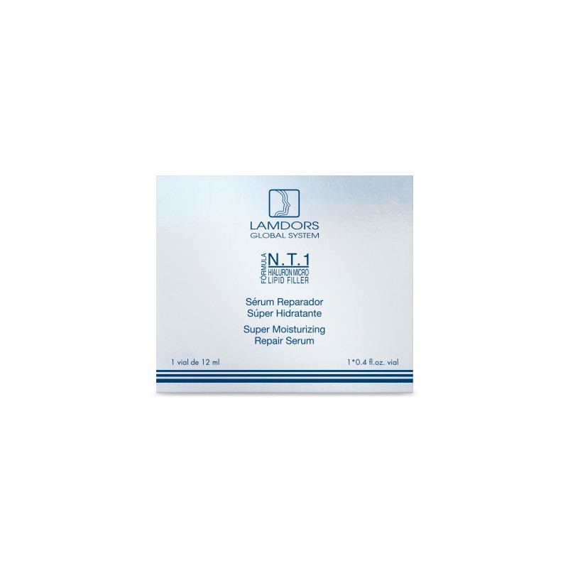 N.T.1 HIALURON MICRO LIPID FILLER 12 Ml LAMDORS Sérum Reparador Súper Hidratante