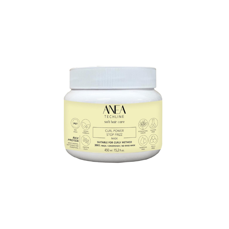 MASCARILLA CURL POWER ANEA TECHLINE 450ML