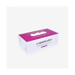 GUANTE LATEX TALLA L COLOR BLANCO BIFULL