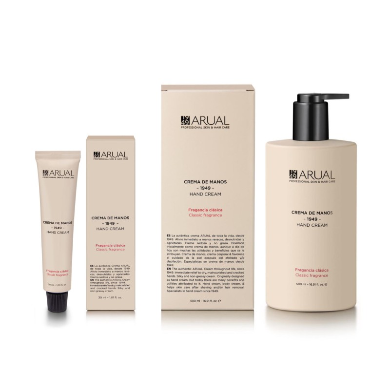 CREMA DE MANOS  y CORPORAL - ARUAL