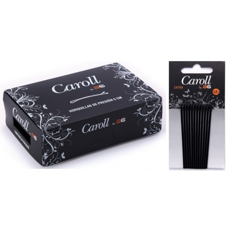 HORQUILLA SUPER NEGRA 7cm CAROLL